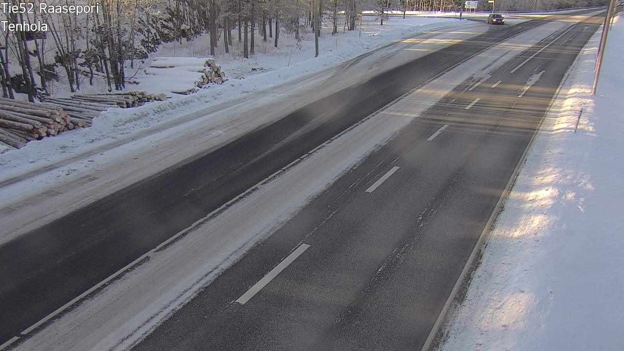 Weather Camera Image Väg 52 Raseborg, Tenhola, Raasepori, Uusimaa