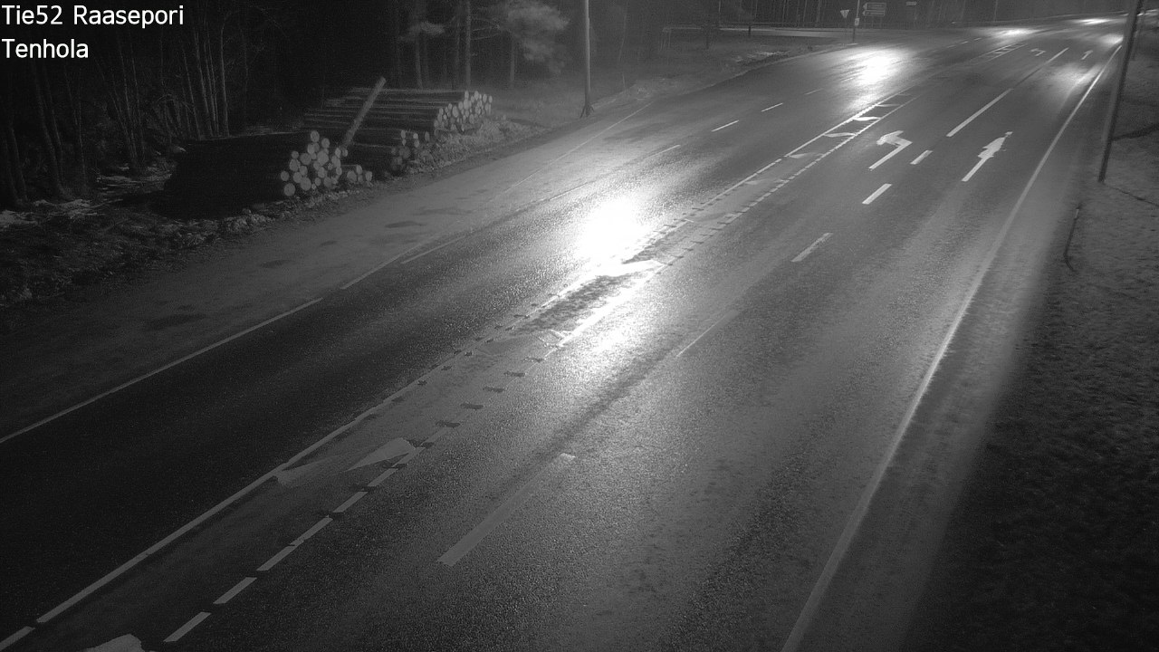 Weather Camera Image Road 52 Raasepori, Tenhola, Raasepori, Uusimaa
