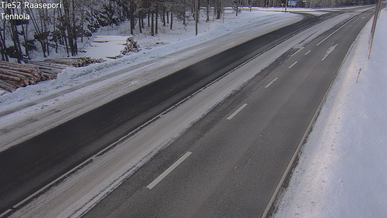 Weather Camera Image Road 52 Raasepori, Tenhola, Raasepori, Uusimaa