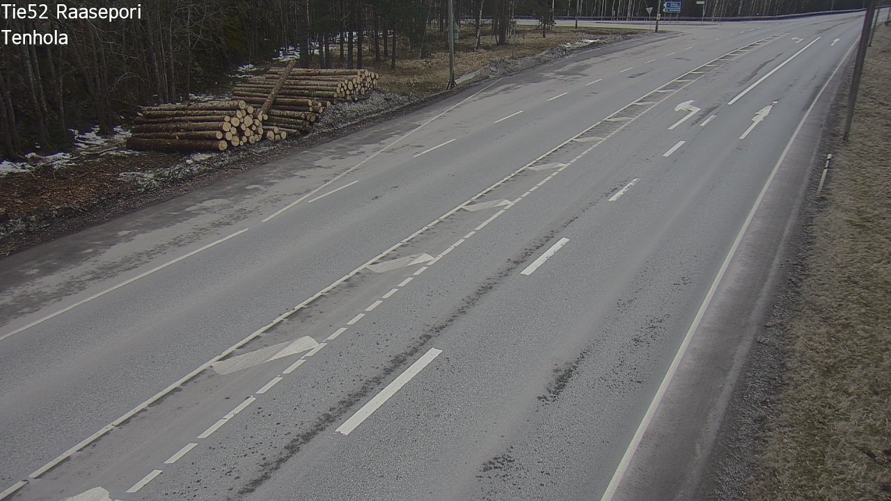 Weather Camera Image Road 52 Raasepori, Tenhola, Raasepori, Uusimaa