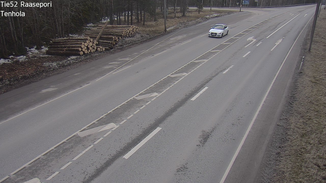 Weather Camera Image Road 52 Raasepori, Tenhola, Raasepori, Uusimaa