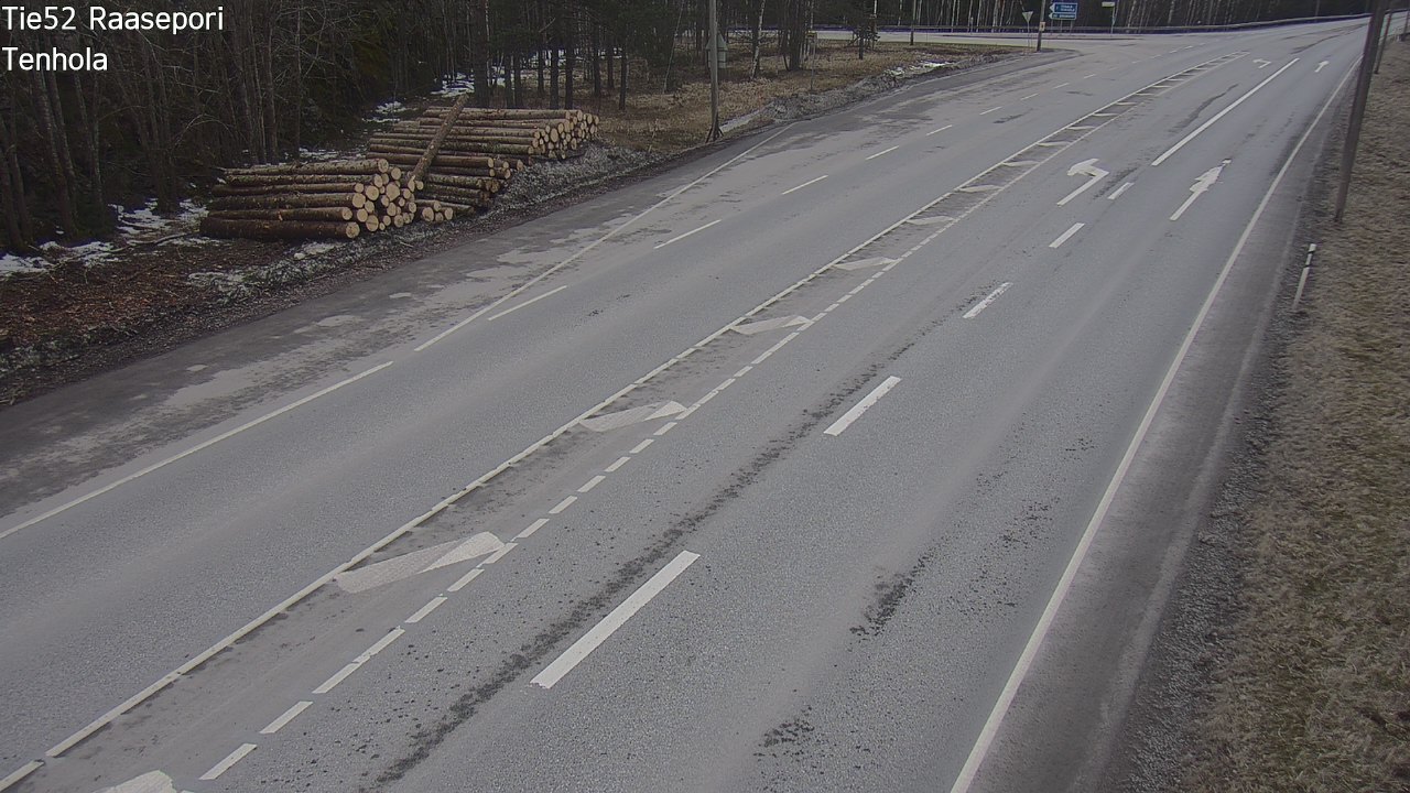 Weather Camera Image Road 52 Raasepori, Tenhola, Raasepori, Uusimaa