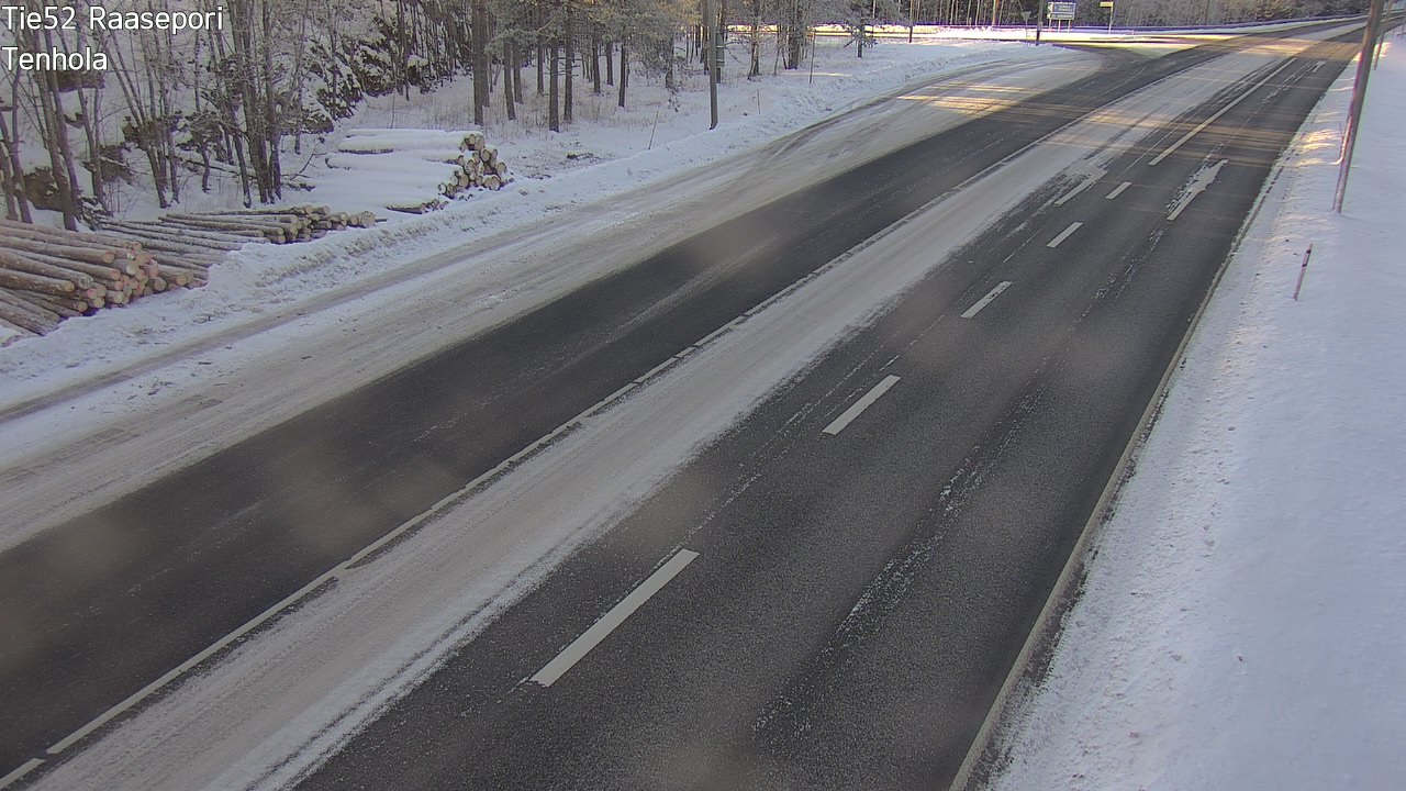 Weather Camera Image Väg 52 Raseborg, Tenhola, Raasepori, Uusimaa