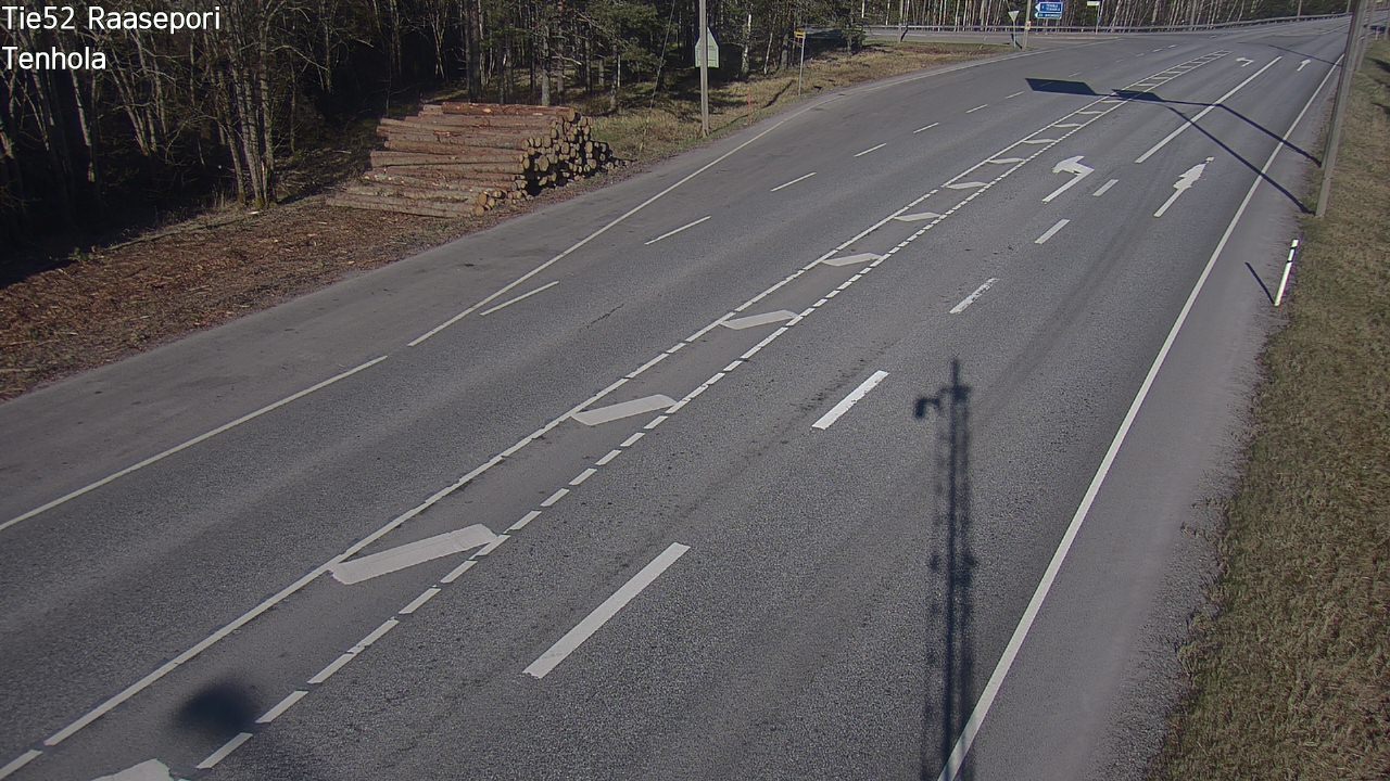 Weather Camera Image Väg 52 Raseborg, Tenhola, Raasepori, Uusimaa
