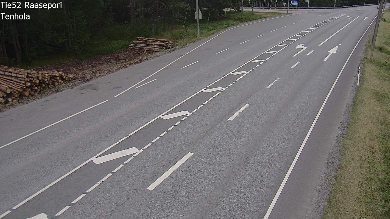 Weather Camera Image Väg 52 Raseborg, Tenhola, Raasepori, Uusimaa