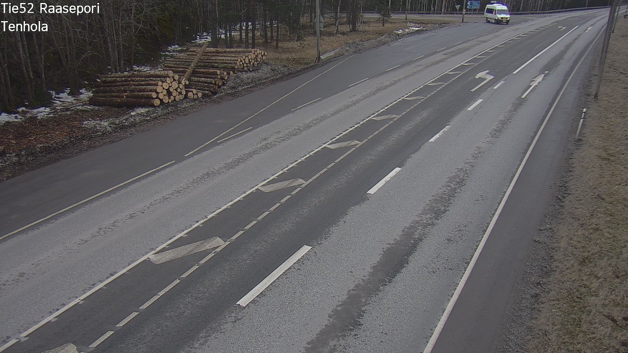 Weather Camera Image Road 52 Raasepori, Tenhola, Raasepori, Uusimaa