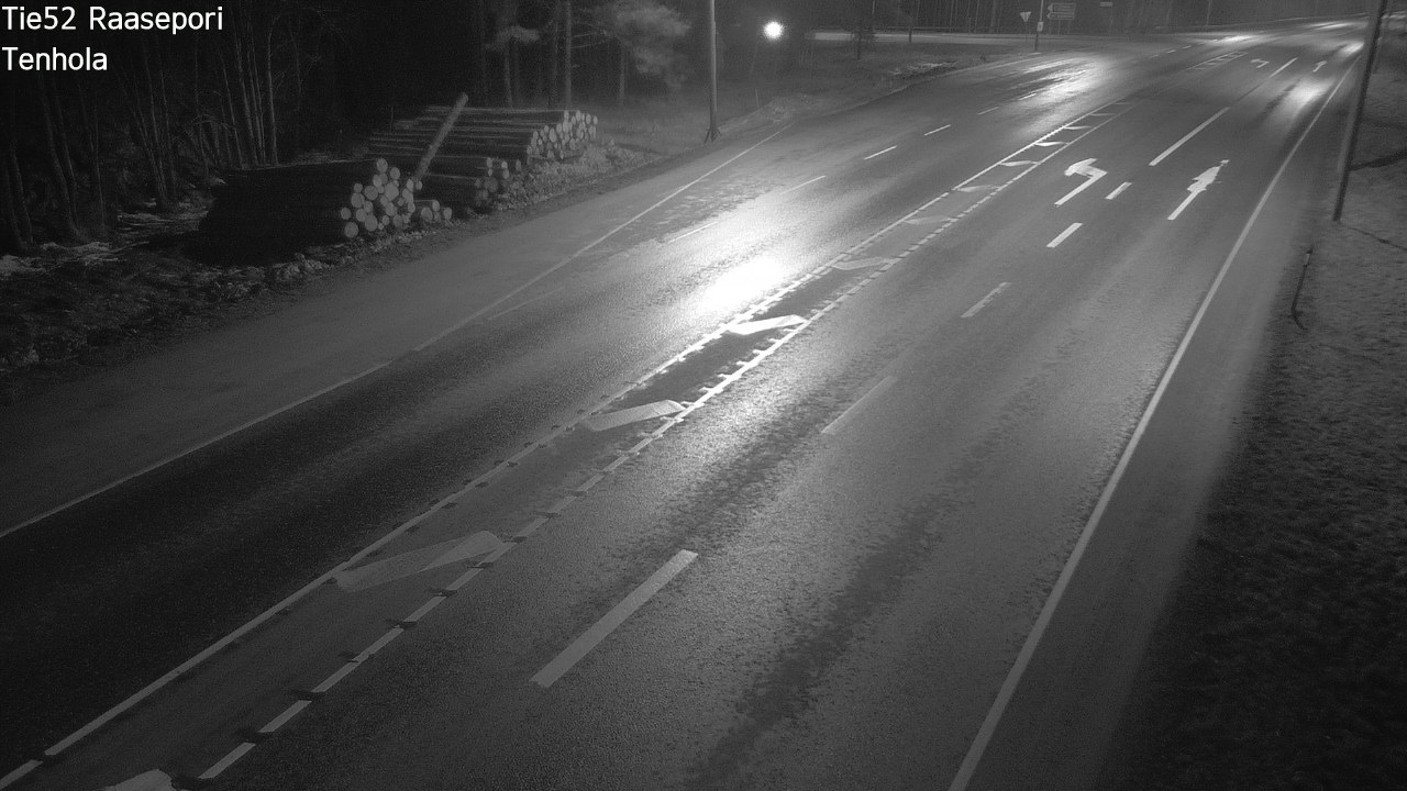 Weather Camera Image Road 52 Raasepori, Tenhola, Raasepori, Uusimaa