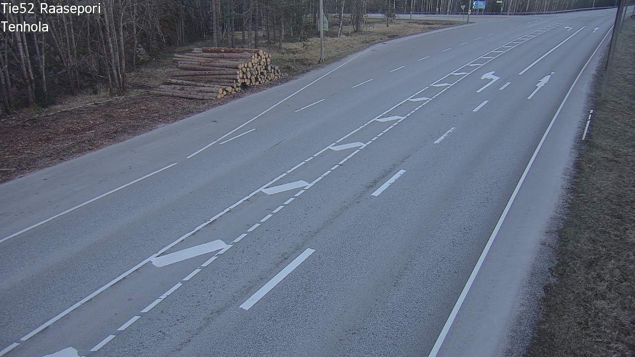 Weather Camera Image Road 52 Raasepori, Tenhola, Raasepori, Uusimaa