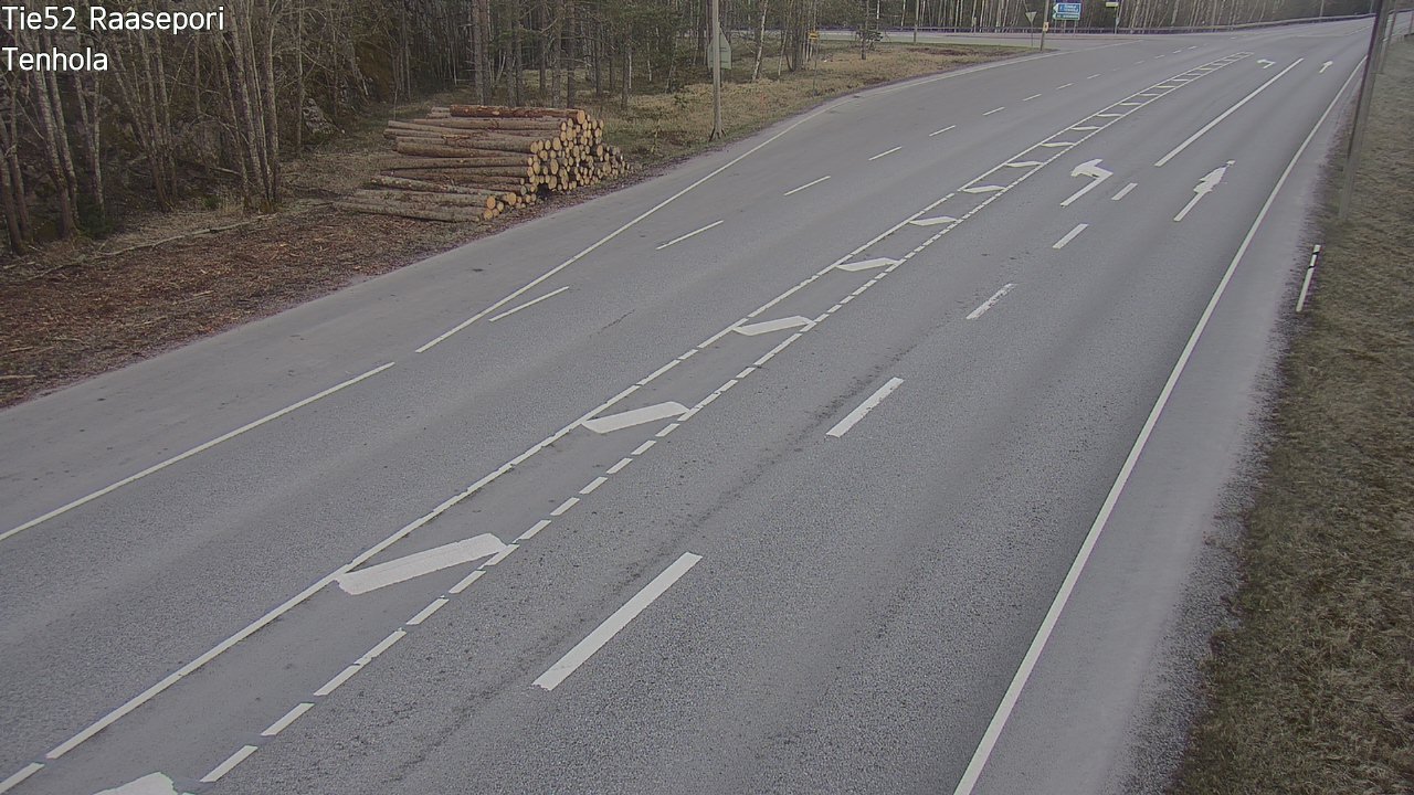 Weather Camera Image Road 52 Raasepori, Tenhola, Raasepori, Uusimaa
