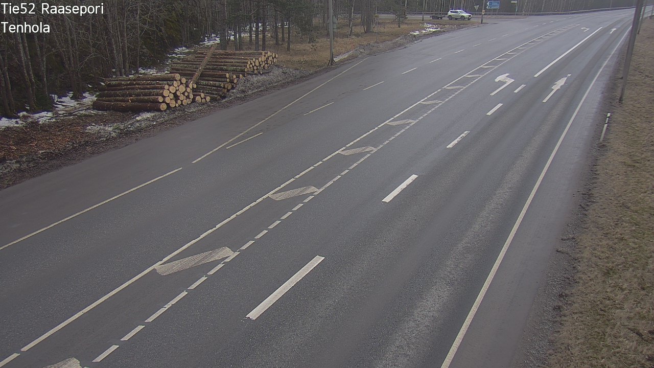 Weather Camera Image Väg 52 Raseborg, Tenhola, Raasepori, Uusimaa