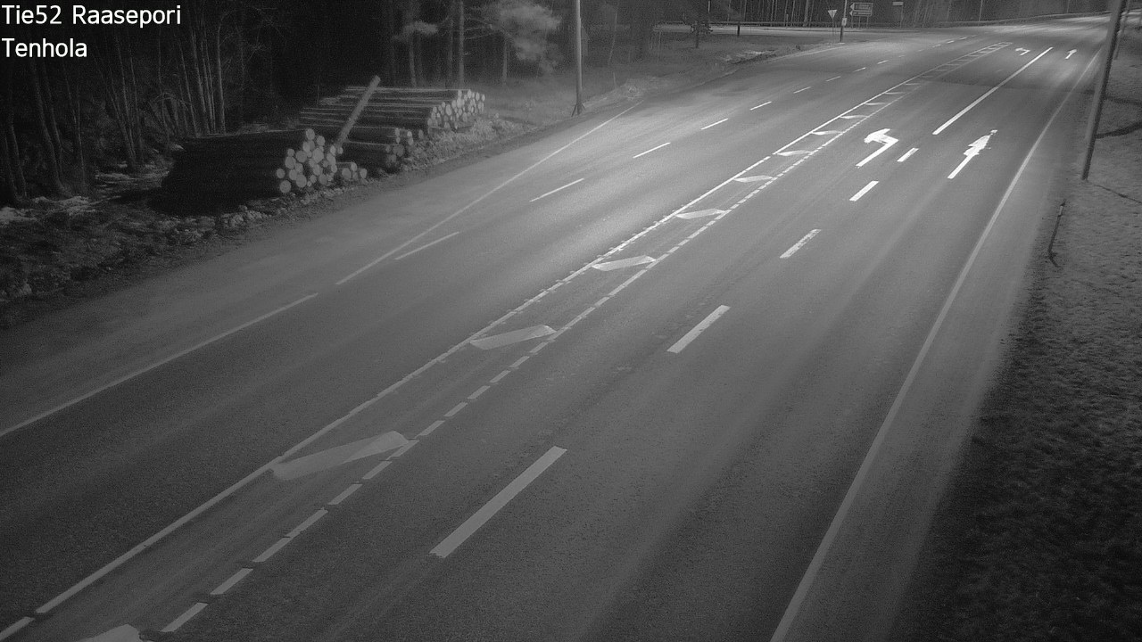 Weather Camera Image Road 52 Raasepori, Tenhola, Raasepori, Uusimaa