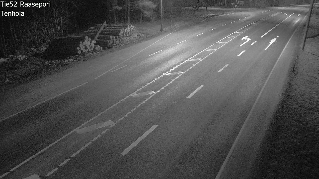 Weather Camera Image Road 52 Raasepori, Tenhola, Raasepori, Uusimaa