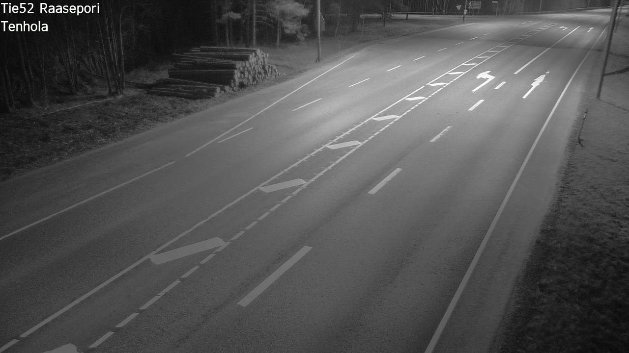 Weather Camera Image Road 52 Raasepori, Tenhola, Raasepori, Uusimaa