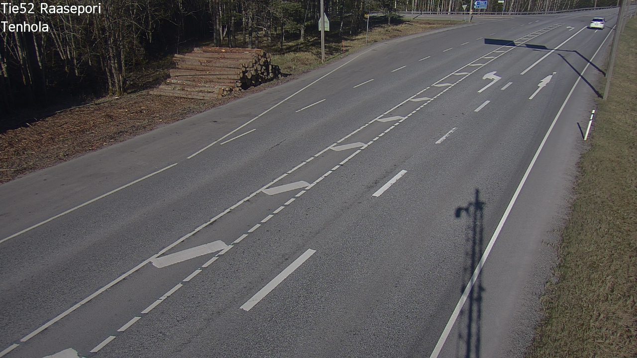 Weather Camera Image Väg 52 Raseborg, Tenhola, Raasepori, Uusimaa