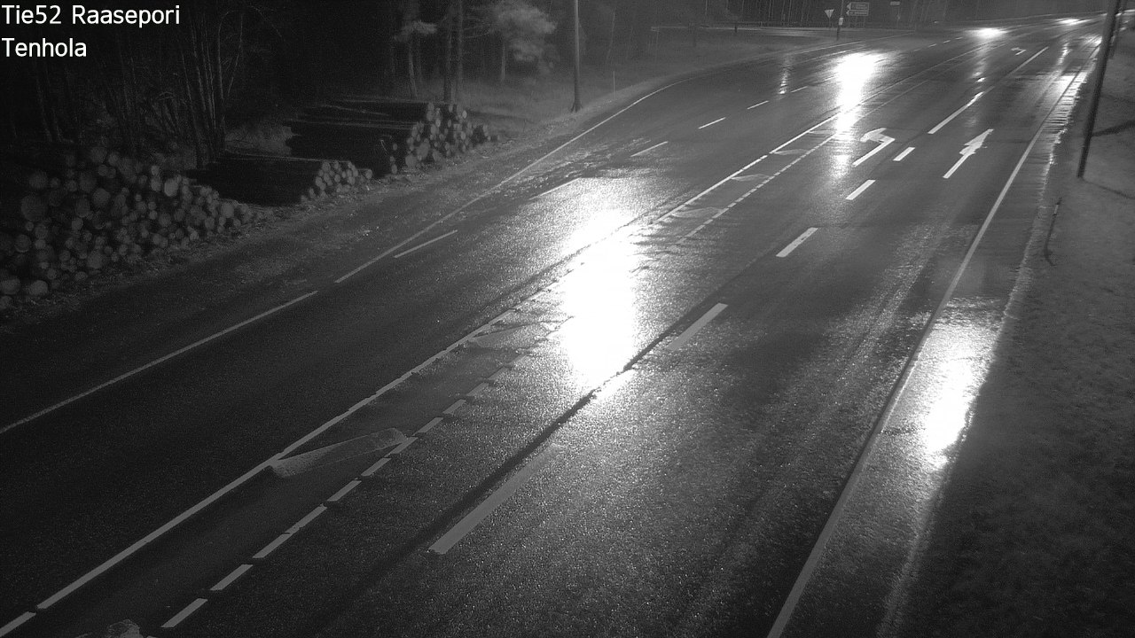 Weather Camera Image Road 52 Raasepori, Tenhola, Raasepori, Uusimaa