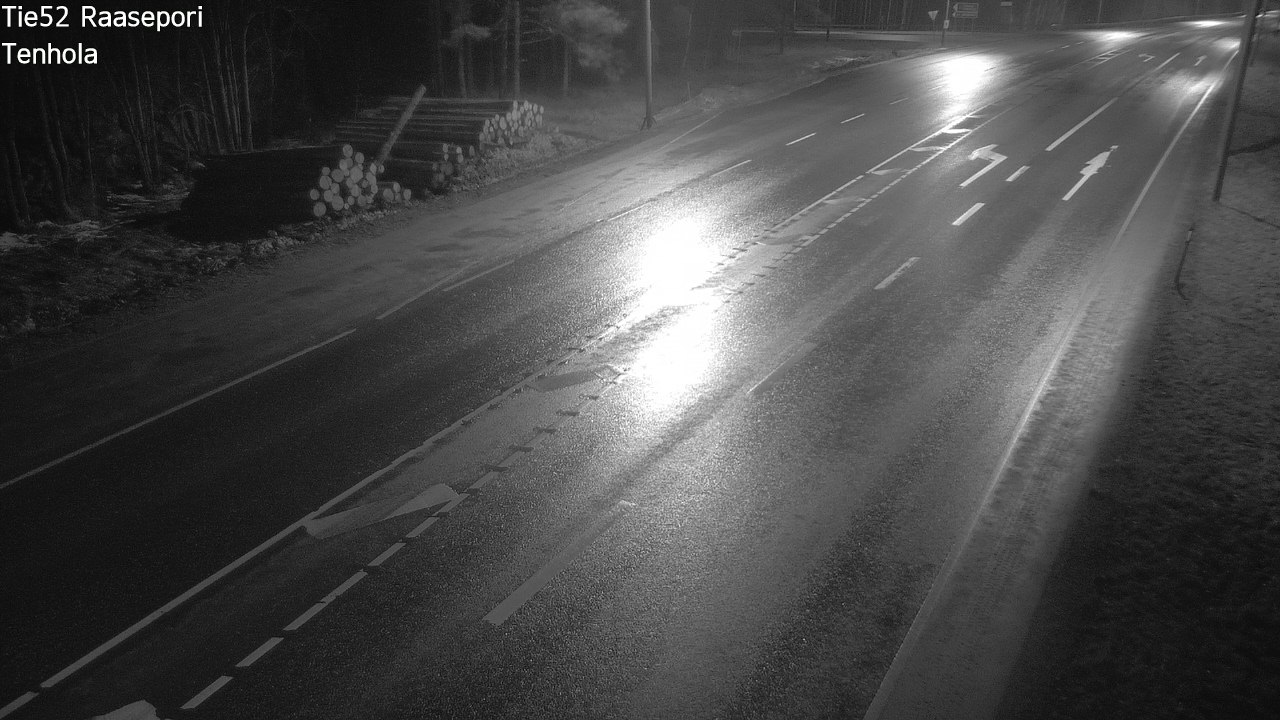 Weather Camera Image Road 52 Raasepori, Tenhola, Raasepori, Uusimaa