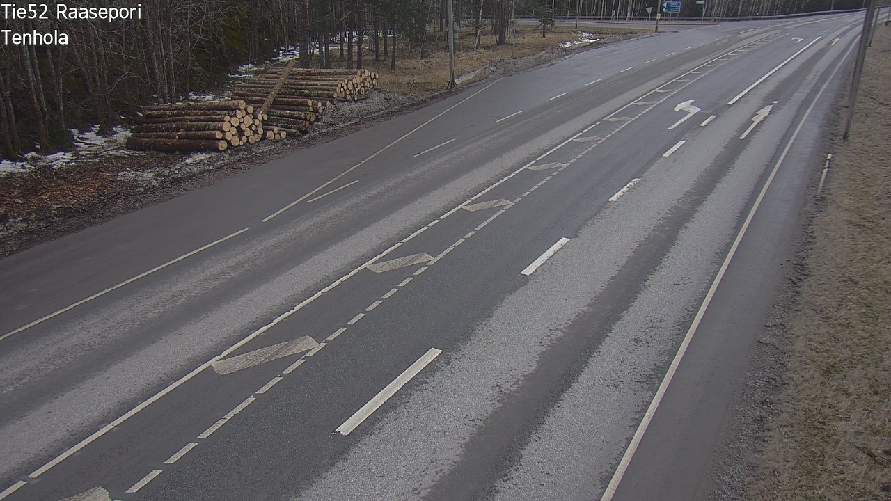 Weather Camera Image Väg 52 Raseborg, Tenhola, Raasepori, Uusimaa