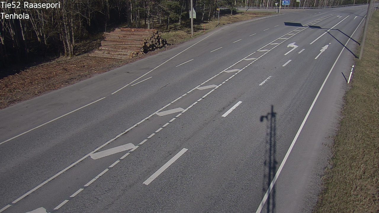 Weather Camera Image Väg 52 Raseborg, Tenhola, Raasepori, Uusimaa