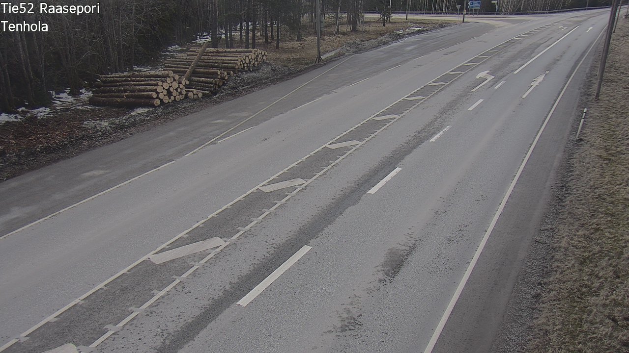 Weather Camera Image Road 52 Raasepori, Tenhola, Raasepori, Uusimaa