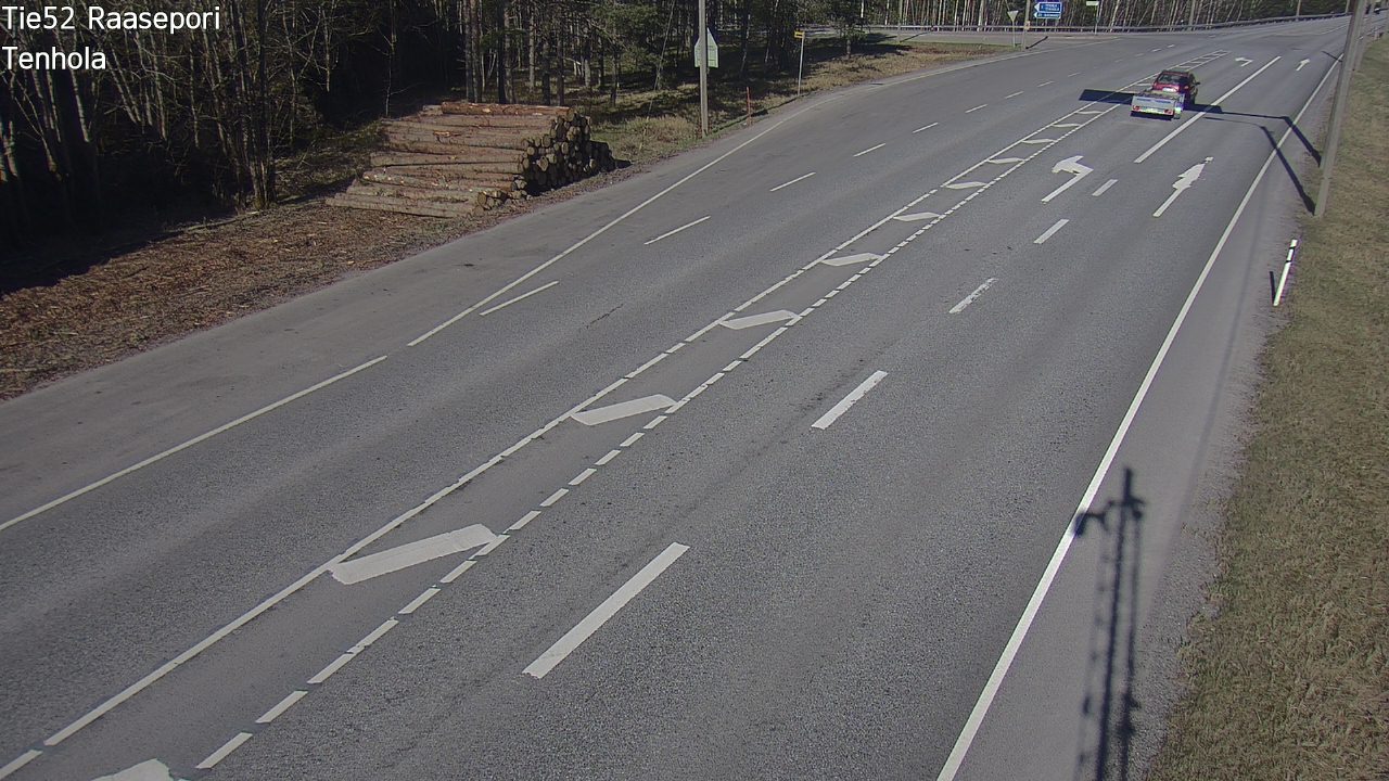 Weather Camera Image Väg 52 Raseborg, Tenhola, Raasepori, Uusimaa