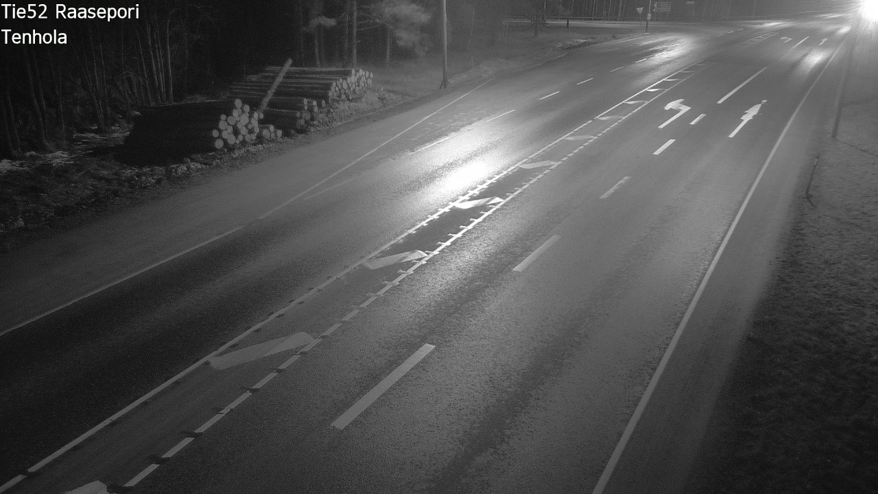 Weather Camera Image Road 52 Raasepori, Tenhola, Raasepori, Uusimaa