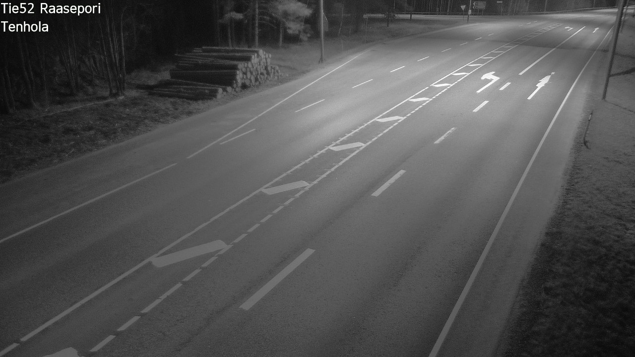Weather Camera Image Road 52 Raasepori, Tenhola, Raasepori, Uusimaa