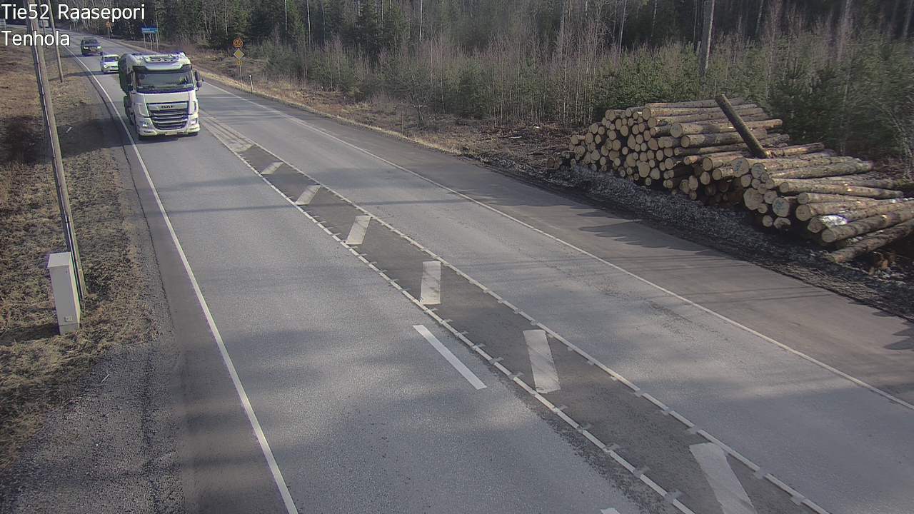 Weather Camera Image Road 52 Raasepori, Tenhola, Raasepori, Uusimaa