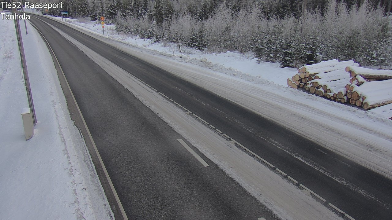 Weather Camera Image Väg 52 Raseborg, Tenhola, Raasepori, Uusimaa