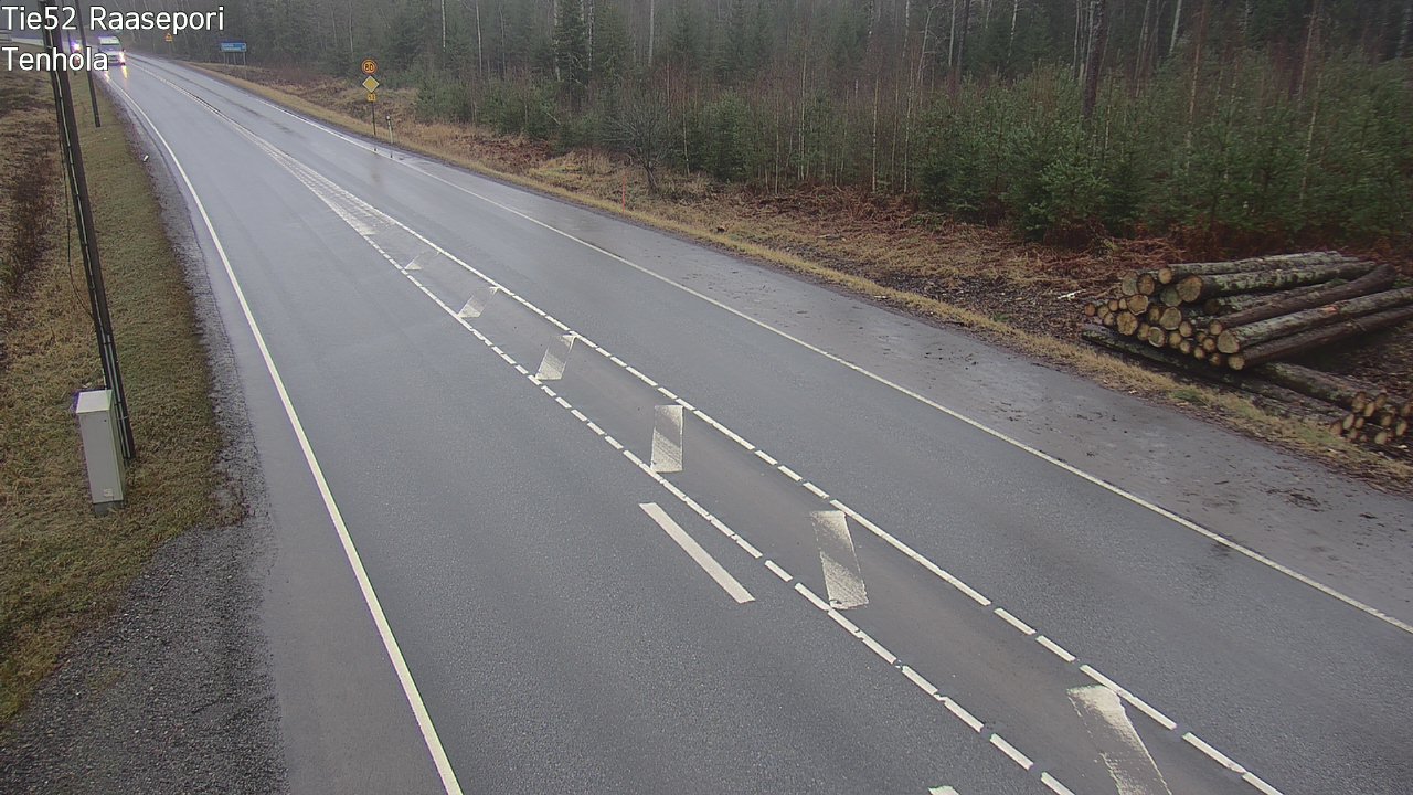 Weather Camera Image Väg 52 Raseborg, Tenhola, Raasepori, Uusimaa
