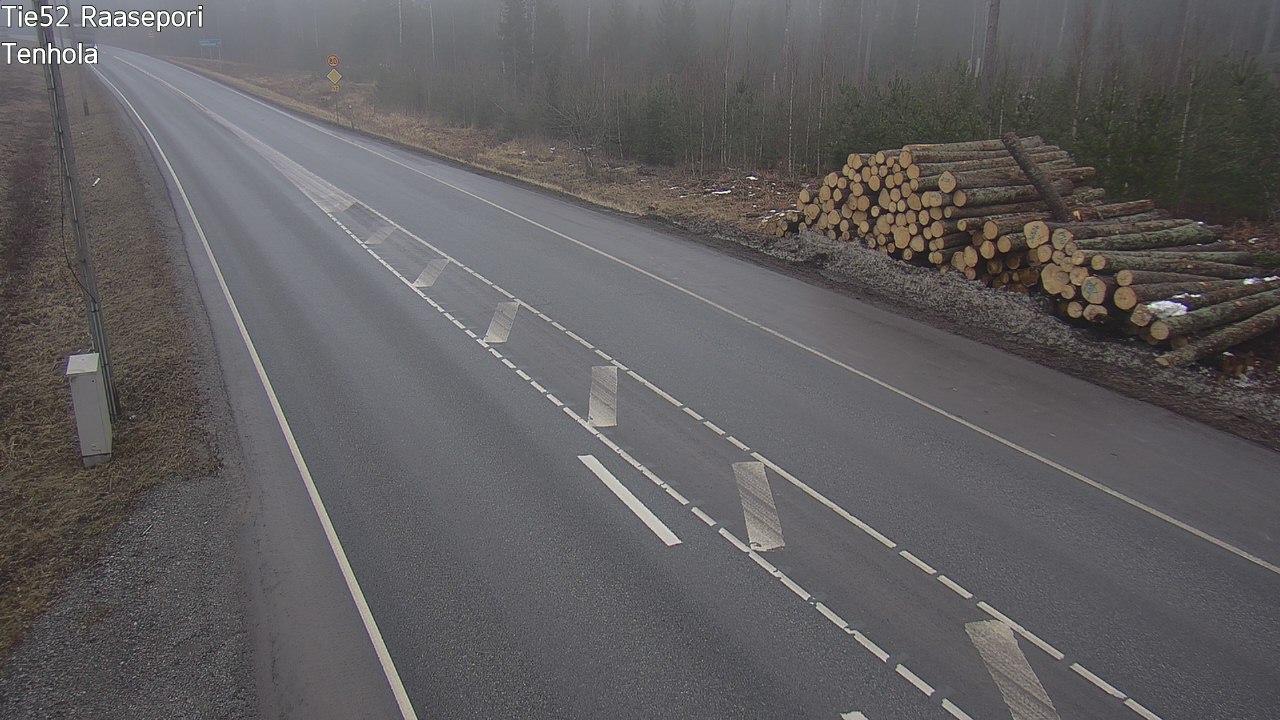 Weather Camera Image Road 52 Raasepori, Tenhola, Raasepori, Uusimaa
