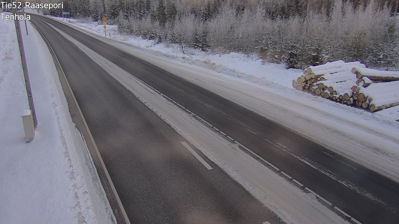 Weather Camera Image Väg 52 Raseborg, Tenhola, Raasepori, Uusimaa