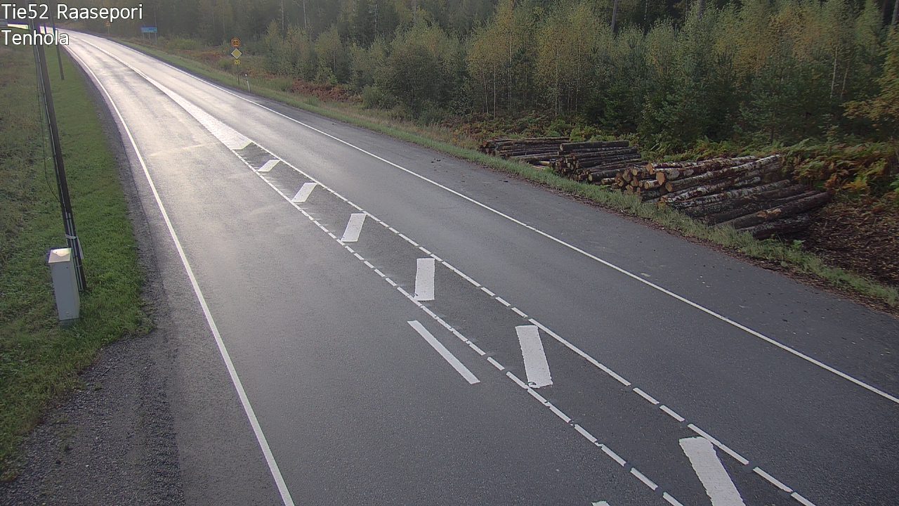 Weather Camera Image Road 52 Raasepori, Tenhola, Raasepori, Uusimaa