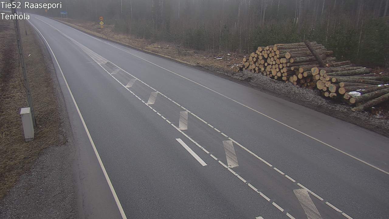 Weather Camera Image Road 52 Raasepori, Tenhola, Raasepori, Uusimaa
