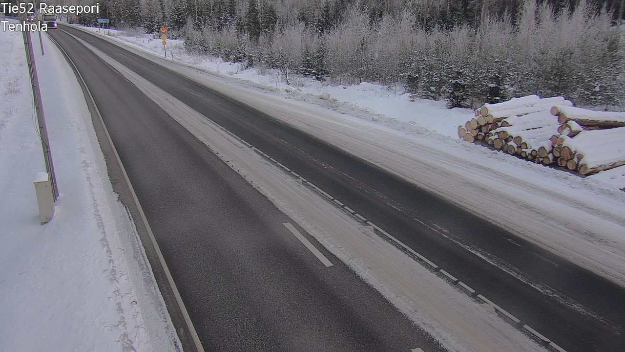 Weather Camera Image Väg 52 Raseborg, Tenhola, Raasepori, Uusimaa