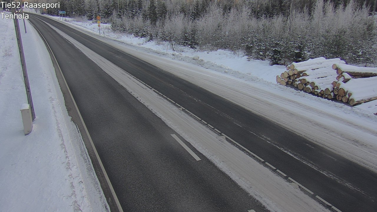 Weather Camera Image Väg 52 Raseborg, Tenhola, Raasepori, Uusimaa