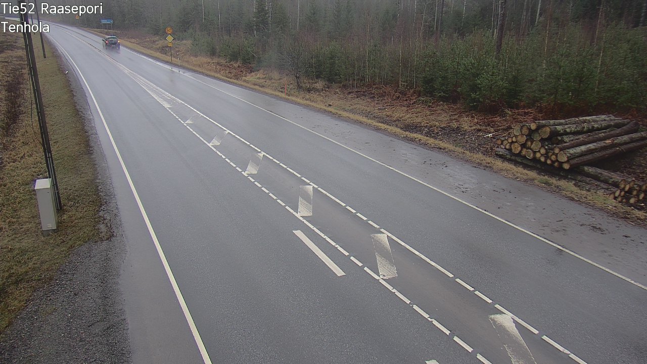 Weather Camera Image Väg 52 Raseborg, Tenhola, Raasepori, Uusimaa