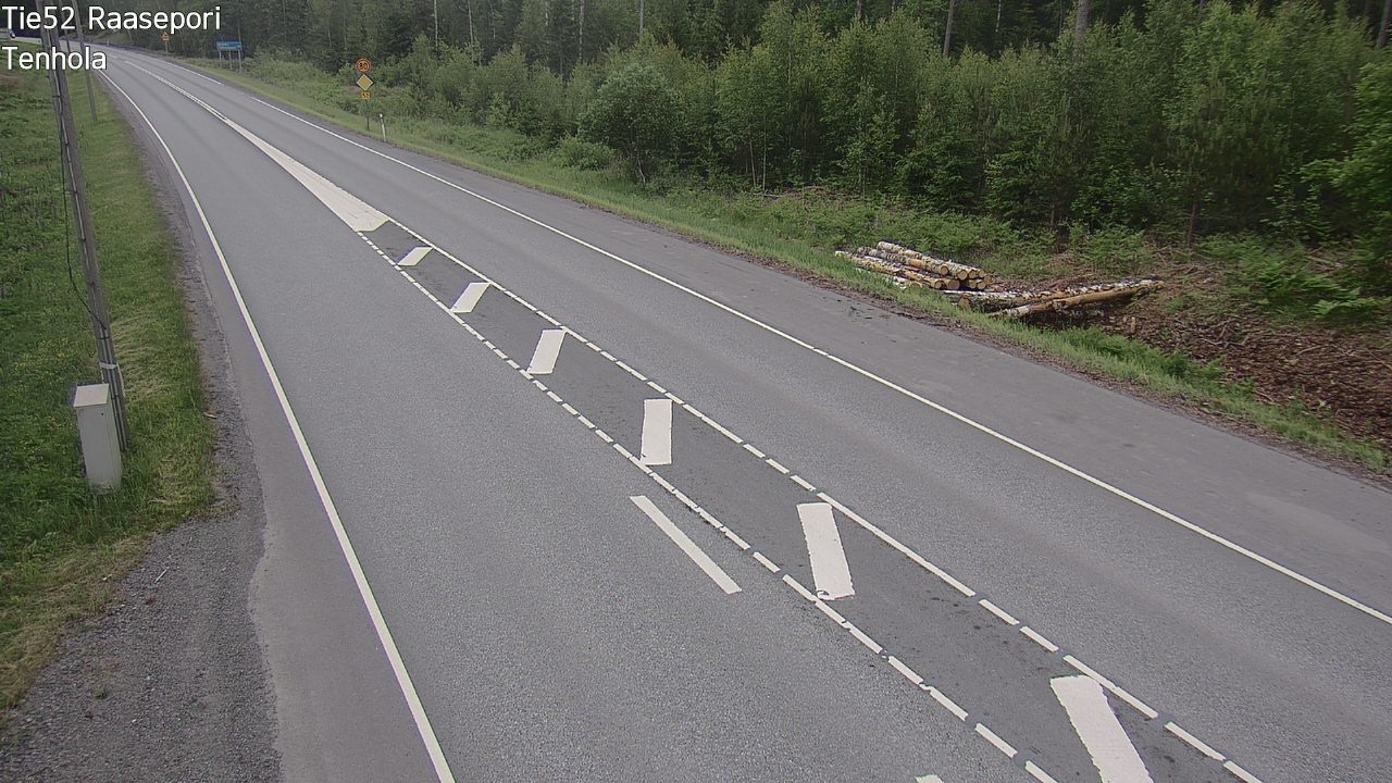 Weather Camera Image Väg 52 Raseborg, Tenhola, Raasepori, Uusimaa