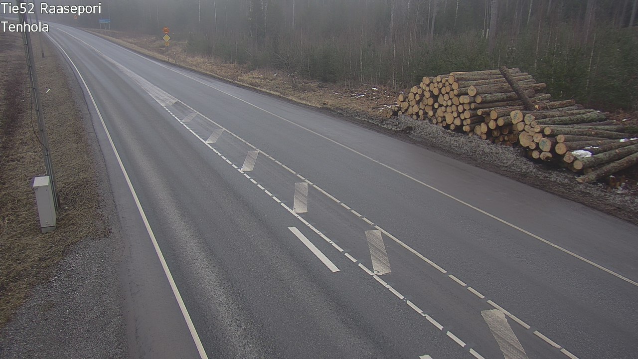 Weather Camera Image Road 52 Raasepori, Tenhola, Raasepori, Uusimaa