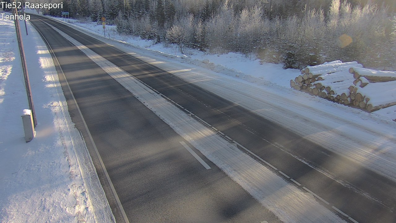 Weather Camera Image Väg 52 Raseborg, Tenhola, Raasepori, Uusimaa
