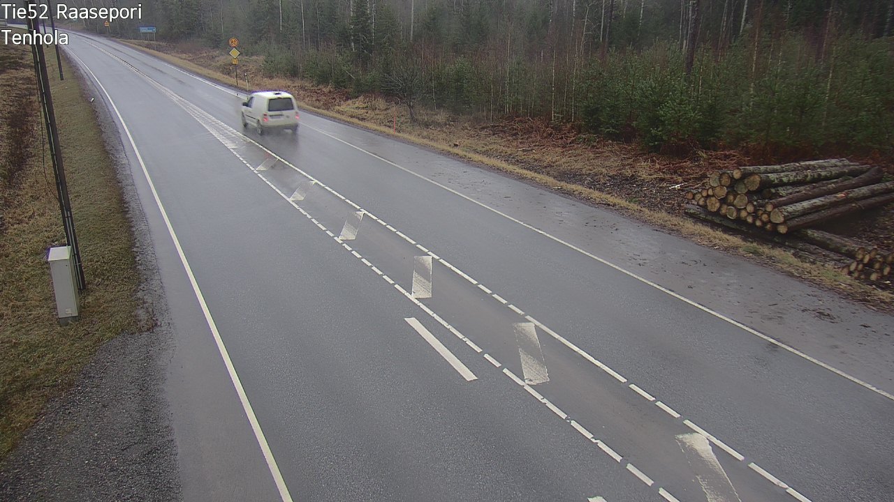 Weather Camera Image Väg 52 Raseborg, Tenhola, Raasepori, Uusimaa