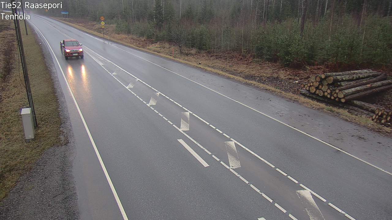 Weather Camera Image Väg 52 Raseborg, Tenhola, Raasepori, Uusimaa