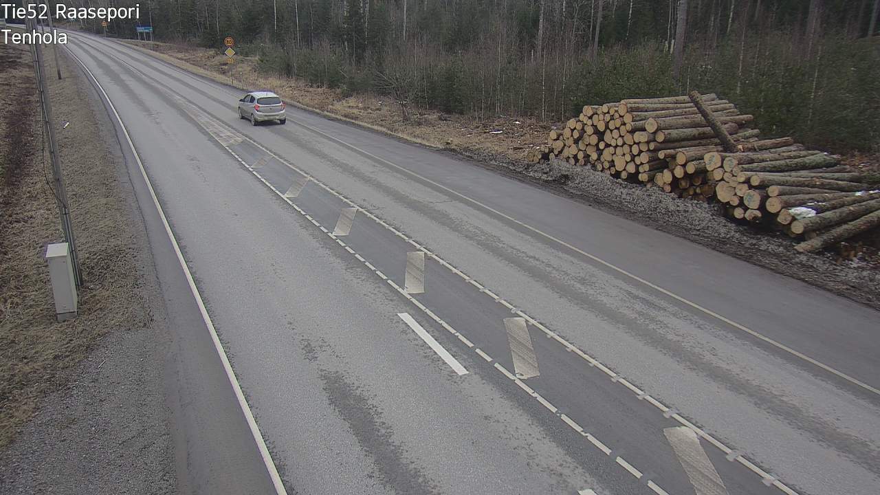 Weather Camera Image Road 52 Raasepori, Tenhola, Raasepori, Uusimaa