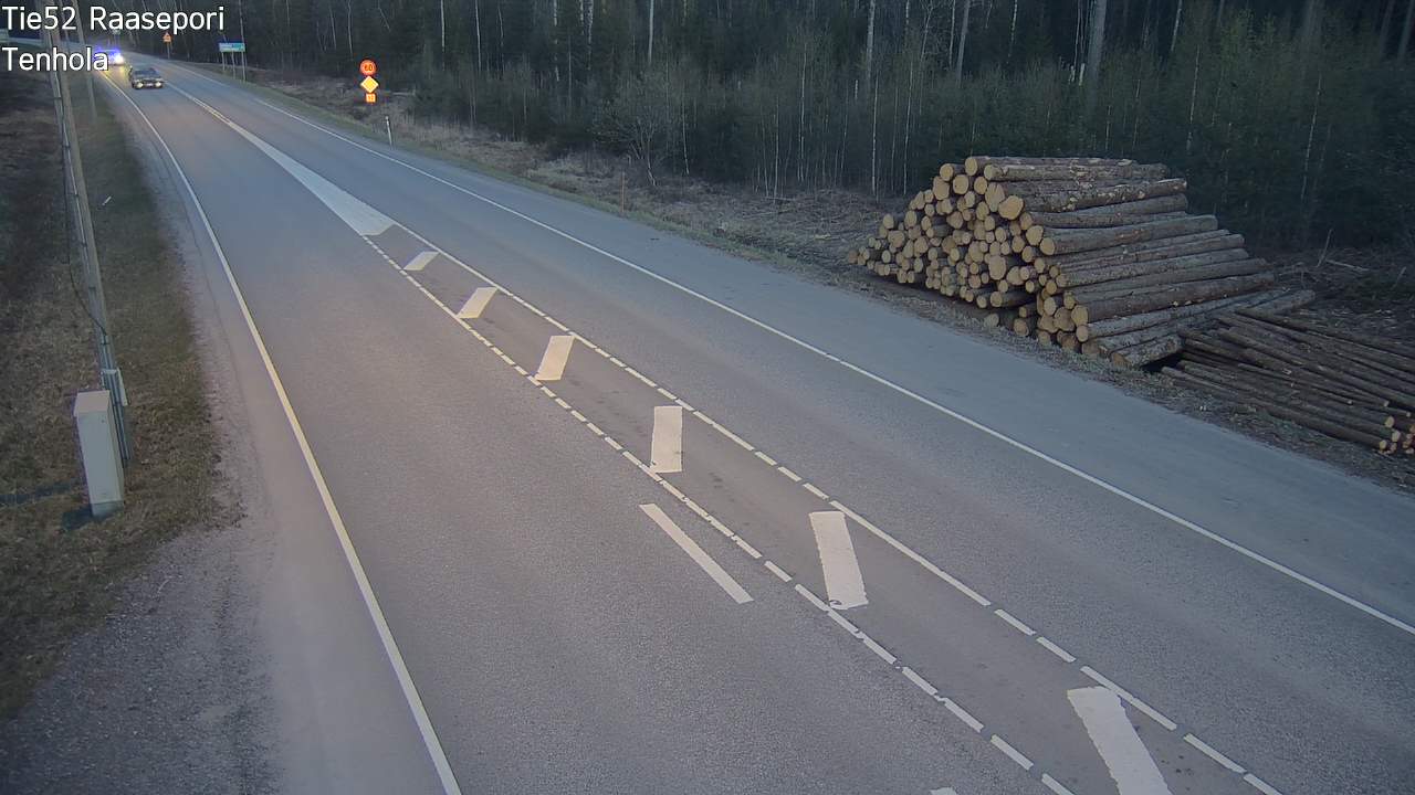 Weather Camera Image Road 52 Raasepori, Tenhola, Raasepori, Uusimaa