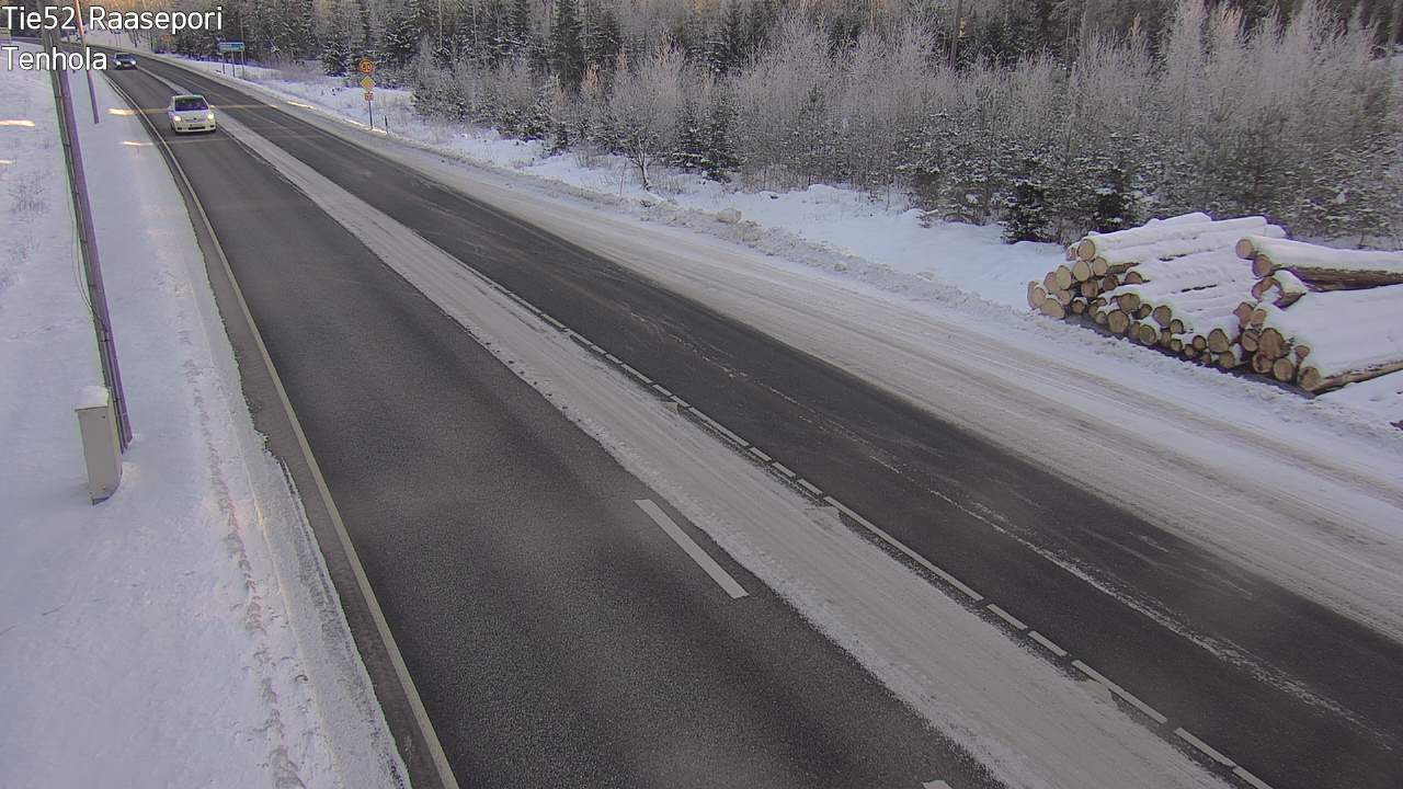 Weather Camera Image Väg 52 Raseborg, Tenhola, Raasepori, Uusimaa