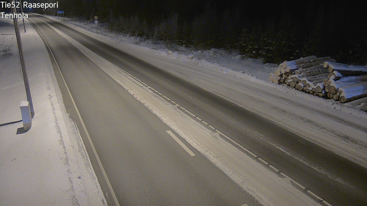 Weather Camera Image Väg 52 Raseborg, Tenhola, Raasepori, Uusimaa