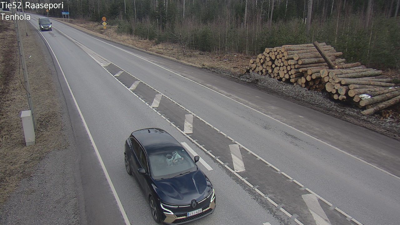 Weather Camera Image Road 52 Raasepori, Tenhola, Raasepori, Uusimaa