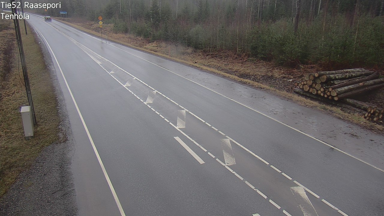 Weather Camera Image Väg 52 Raseborg, Tenhola, Raasepori, Uusimaa