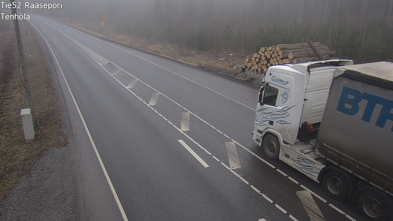 Weather Camera Image Road 52 Raasepori, Tenhola, Raasepori, Uusimaa