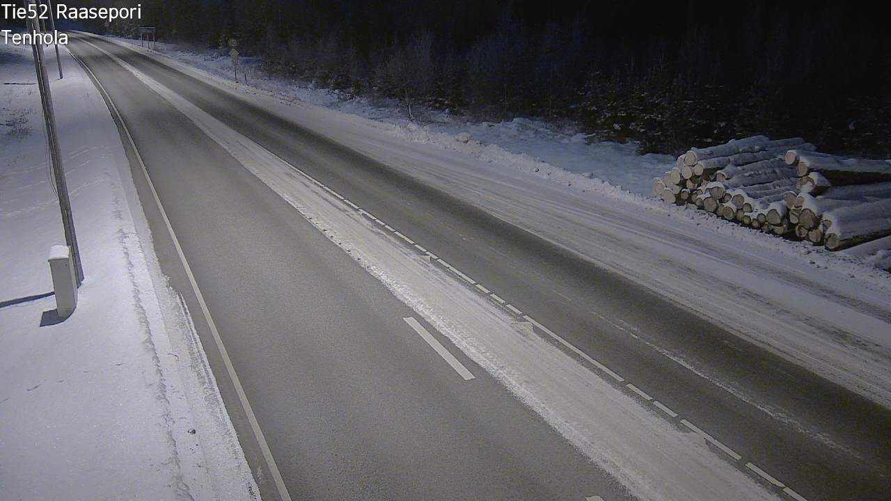 Weather Camera Image Väg 52 Raseborg, Tenhola, Raasepori, Uusimaa