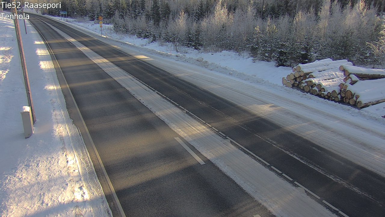 Weather Camera Image Väg 52 Raseborg, Tenhola, Raasepori, Uusimaa